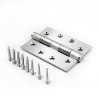 Charnière de porte à axe traversant BS EN, épaisseur 3 mm, 60 kg, en acier inoxydable 201 304, charnière de porte en métal avec axe lâche