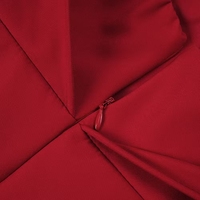 Robe d'hiver rouge sans bretelles Bettergirl de haute qualité, sexy, motif floral stéréoscopique, courte, naturelle, commandez maintenant