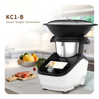 Robot de cuisine multifonction en acier inoxydable avec écran Wi-Fi de 7 pouces, fabriqué en Chine, pour la maison