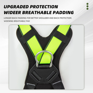 高さとロッククライミングでの屋外作業のためのプロの5点フルボディハーネス - Product Image 6