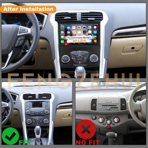 Autoradio Android 13 9 pouces pour <span class=keywords><strong>Ford</strong></span> Mondeo 2013-2016 Lecteur de navigation GPS pour <span class=keywords><strong>Ford</strong></span> Fusion Se Hybrid 2017 CarPlay sans fil - Product Image 2