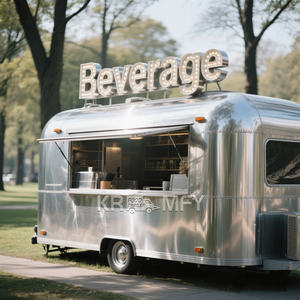 Remorques 2025 à vendre par le propriétaire, camion de vente de hot-dogs, achat d'une remorque alimentaire en acier inoxydable avec kit complet - Product Image 5