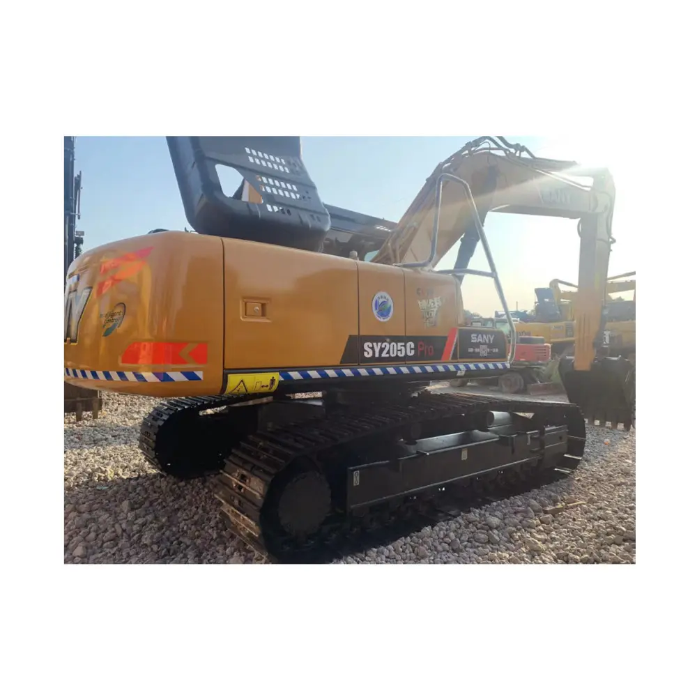 Second Hand SANY 205 215 235 Medium Excavators in China for Used Construction Machinery Sale