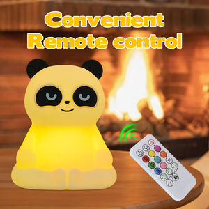 Nueva Máquina Multifuncional de Entrenamiento Respiratorio, Calma la Mente, Alivia el Estrés y la <span class=keywords><strong>Ansiedad</strong></span>, Luz Nocturna de Silicona con Forma de Panda para Niños y Adultos - Product Image 5