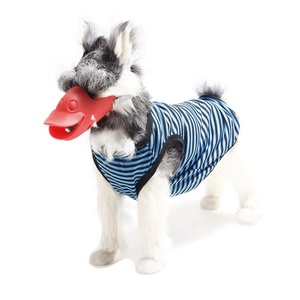 Rompi kucing musim panas mewah langsung dari pabrik kaus hewan peliharaan anjing baju anak anjing kecil multi warna bergaris - Product Image 2