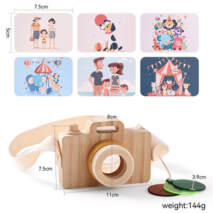 Juguete de Cámara de Madera, Juguete Montessori para Niños, Regalo para Niños Pequeños, Juguete Educativo de Aprendizaje Temprano para Bebés - Product Image 6