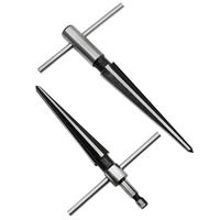 3-13mm 5/16mm Pont Pin Trou Alésoir Conique Cannelé Guitare Acoustique Menuisier DIY Pickup Luthier Outil