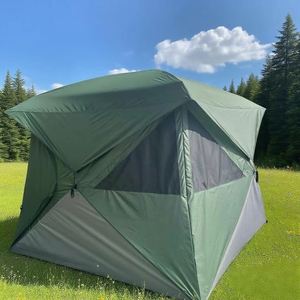 Tente de observation des oiseaux portable d'extérieur en tissu Oxford, à ouverture rapide, coupe-vent, camouflage de terrain, pour plusieurs personnes, loisirs et camping - Product Image 3
