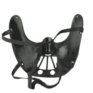 Costume da festa di Halloween per il tema "il silenzio degli agnelli"-maschera Hannibal, maschera a metà faccia - Product Image 1