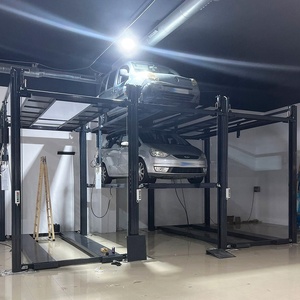 Sistema de Elevación de Estacionamiento Inteligente Cherish de Grado Comercial, de Triple Nivel y 3 Postes, con Capacidad de Carga de 2500 kg para Garajes Públicos - Product Image 4