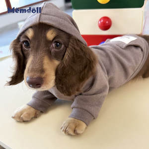 Memdoll Original Hiver Nouveau Hoodie pour Animaux de Compagnie Doux et Confortable en Tissu De Rong Vêtements de Mode pour Chiens <span class=keywords><strong>Teckel</strong></span> <span class=keywords><strong>Schnauzer</strong></span> Bichon Frisé - Product Image 2