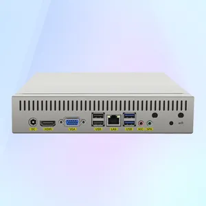 WZ ITX I3 6006U 1LAN6COM小型産業用ラックコンピューターCeleron CpuコアにはWifi Win 7-10 MinipcDdr4ケースミニItxPcが含まれています