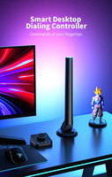 Barras de Luz RGB para Juegos, 12V, Control por WiFi y Aplicación, Sincronización con Música, Lámpara Dual LED, Iluminación Ambiental para PC, Decoración de Escritorio para Gamers