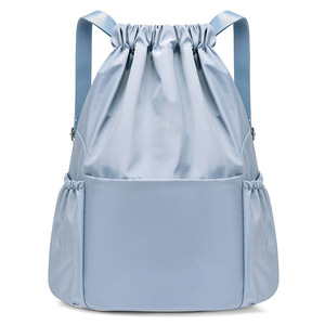 Mochila Deportiva Escolar de Gran Capacidad con Logotipo Personalizado, Mochila con Cordón, Separación para Ropa Húmeda y Seca - Product Image 6