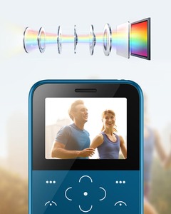 Nuevo Teléfono Móvil V9 para Personas Mayores, 2G GSM, Pantalla de 1.77 Pulgadas, Doble Tarjeta SIM, Idiomas Francés/Español, Baja Radiación, Teléfono Tipo Barra Ligero - Product Image 2