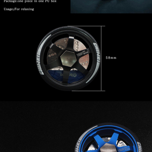 Fidget Spinner de Luxe en Alliage d'Aluminium Robuste Haute Performance pour les Passionnés de Décoration Automobile - Product Image 1