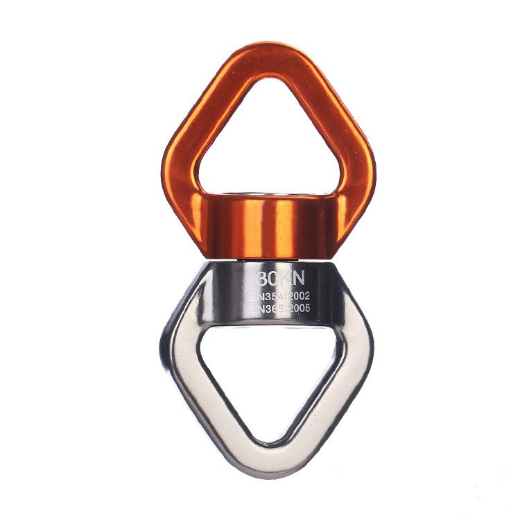 Émerillon Rotatif 360° En Alliage D'aluminium 30 KN – Pour Hamac, Escalade, Pilates, Résistant Et Léger