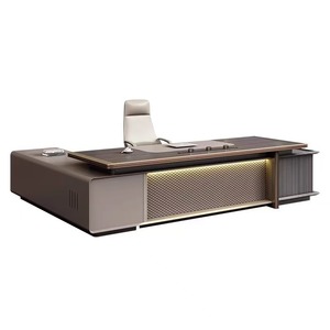 Vente Flash - Vente Directe d'Usine - Bureau <span class=keywords><strong>BOOS</strong></span> en Forme de L Moderne et Haut de Gamme - Idéal pour les Dirigeants/Directeurs Généraux - Product Image 5