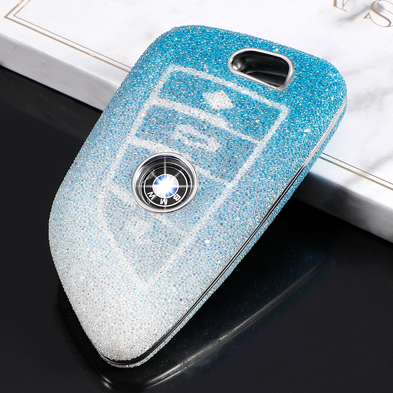 Bouton Type-B 4 bleu