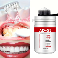 Fabricants vente en gros de poudre de dent probiotique à la menthe de marque privée personnalisée OEM/ODM accessoire de blanchiment des dents multi-usages nature