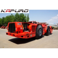 Camion benne minier souterrain de 14 tonnes, 6m³, articulé, 4x4, diesel, 256kW, pour mines d'or et de cuivre en roche dure, avec cabine ROPS FOPS