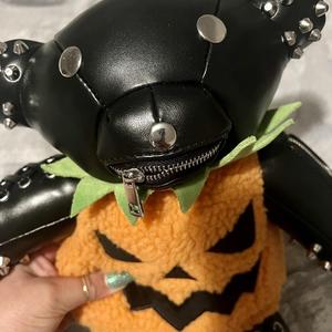 Hot Bán Punk Thiết Kế Phim Hoạt Hình Ba Lô Dễ Thương Goth Halloween Bí Ngô Gấu Búp Bê Ba Lô Cho Người Lớn Phụ Nữ Phụ Nữ - Product Image 4