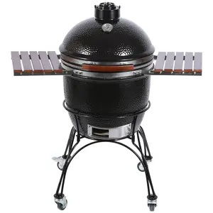 22英寸电动黑披萨烤箱无烟木炭烤箱设计