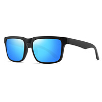 Lunettes de soleil sport polarisées 2026 pour hommes et femmes, monture rectangulaire en PC, verres TAC miroir UV400, pour activités de plein air et conduite