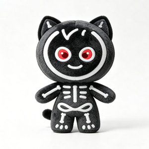 Nouvelle Peluche Personnalisée Chat Mignon OEM ODM Faible MOQ Jouet en Peluche Halloween pour Fans, Articles de Collection, Cadeau Enfant, Décoration Maison, Faveur de Fête - Product Image 3