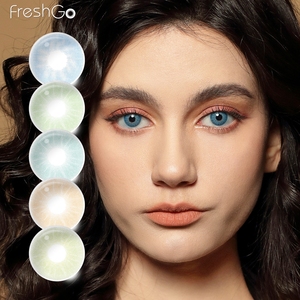 Envío Gratis Freshgo Hidrocor 3 Lentes de Contacto de Color, Lentes de Contacto Cosméticas Súper Naturales, Kontaktlinsen - Product Image 1