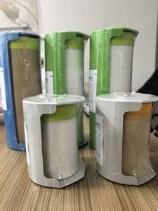 Ruban <span class=keywords><strong>de</strong></span> masquage en plastique pré-coupé avec distributeur à lame, film <span class=keywords><strong>de</strong></span> protection en plastique pour automobile, électroménager et meubles - Product Image 2