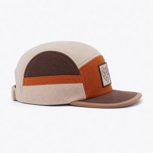 Casquette Snapback 5 Panneaux Personnalisée avec Logo Tissé, en Polaire Chaude à Visière Plate, Unisexe, pour l'Extérieur, Quatre Saisons – Fabricant - Product Image 3