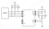 Sensor de Medición de Distancia DToF ADS6134 4x4, Módulo Mini SMD, VCSEL de 940nm, I2C, Bajo Consumo, Cámara AF, Robot Aspirador, Detección de Gestos, 4.8m