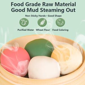 Juguete de <span class=keywords><strong>Huevo</strong></span> de Gallina con Plumas de Colores KSF, Juguete de Arcilla de Colores para Niños, <span class=keywords><strong>Plastilina</strong></span>, Arcilla DIY, Juegos para Niños - Product Image 4