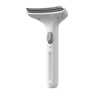 Peigne pour enlever les poils d'animaux, outil pour affiner les poils de chat, rasoir pour enlever les poils d'animaux, peigne à lame courbée, peigne à dents fines pour animaux - Product Image 2