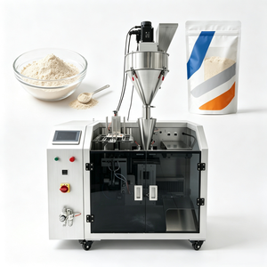 Máquina Automática para Llenar y Empacar Bolsas Preformadas con Cierre Zip para Harina, Café, Leche en Polvo - Product Image 1