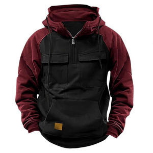 Felpe con Cappuccio Invernali da <span class=keywords><strong>Uomo</strong></span> a Maniche Lunghe, Giacche Casual, Moda Vintage, Capispalla - Product Image 4