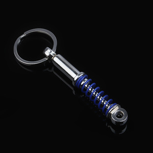 Kim loại mặt dây chuyền Mini mô phỏng Phụ tùng xe hơi keychainmetal xe giảm xóc Keychain - Product Image 3