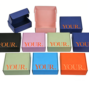 Caja de Cartón Corrugado para Envíos, Embalaje para Zapatos y Ropa, Cajas de Envío Personalizadas con Logotipo para Pequeñas Empresas - Product Image 1