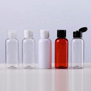 High Quality PET Plastic 50 ml Flip Top Cap <b>Bottle</b> 30ml 50ml 100ml Plastic Lotion Cosmetic Squeeze <b>Bottle</b> - Product Image 1