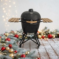 KIMSTONE 28 pouces de pierre motif multifonctionnel grande capacité Kamado Grill légumes Pizza et viande peuvent tous être grillés