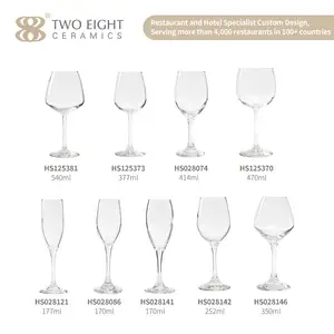 Restaurant Wine Glasses Crystal Wine Glasses Hand Blown Clear Lead-free Stemless Goblet Red Wine Glass