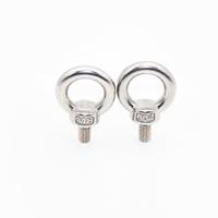 Clip de fixation double-selle en acier inoxydable 304 pour câble métallique, décoratif et pour câble de frein M2-M10