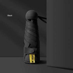 Paraguas Plegable Manual Personalizado de 5 Pliegues, Mini Paraguas con Protección UV - Product Image 4