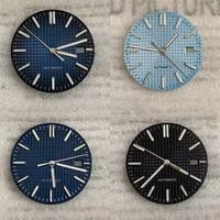 Cadran de montre lumineux vert de 31,8 mm avec aiguilles pour mouvement NH35 NH36 4R