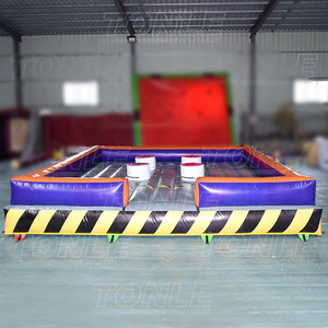 <span class=keywords><strong>2019</strong></span> más popular 4 inflable de persona gladiador justa arena/gladiador duelo juego interactivo para venta - Product Image 2