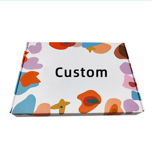 Trung quốc sản xuất tùy chỉnh in ấn logo thương hiệu tông quần áo bưu phẩm vận chuyển hộp sản phẩm Hộp giấy cho bao bì sản phẩm - Product Image 2