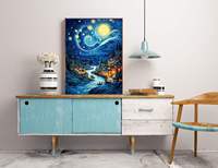 Fabricant professionnel de haute qualité décoration moderne peinture 5D enfants bricolage diamant peinture pour mur art décor à la maison