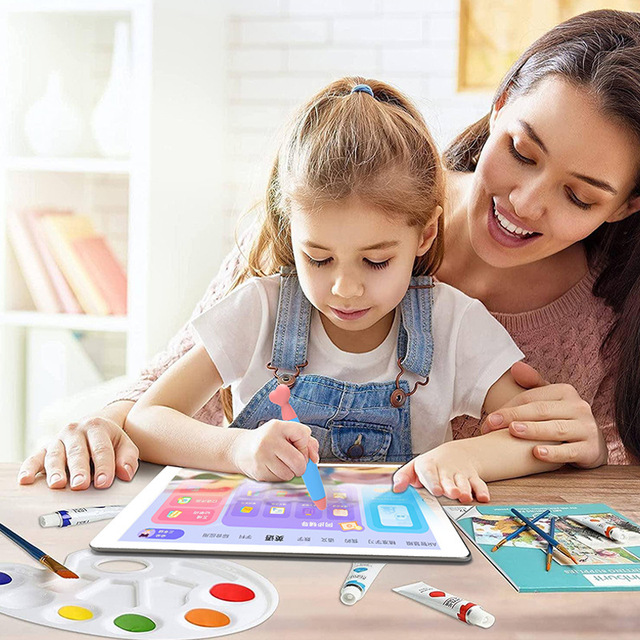 Honor Learning Machine iPad Stylus Pen Cartoon Educational Children's Capacitive Touchscreen Pen Compatible Handwriting Pen