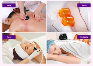 Pompa per massaggio e aumento seno e glutei, macchina per terapia fisica con 24 coppette, pompa a vuoto per ingrandimento seno e glutei - Product Image 5